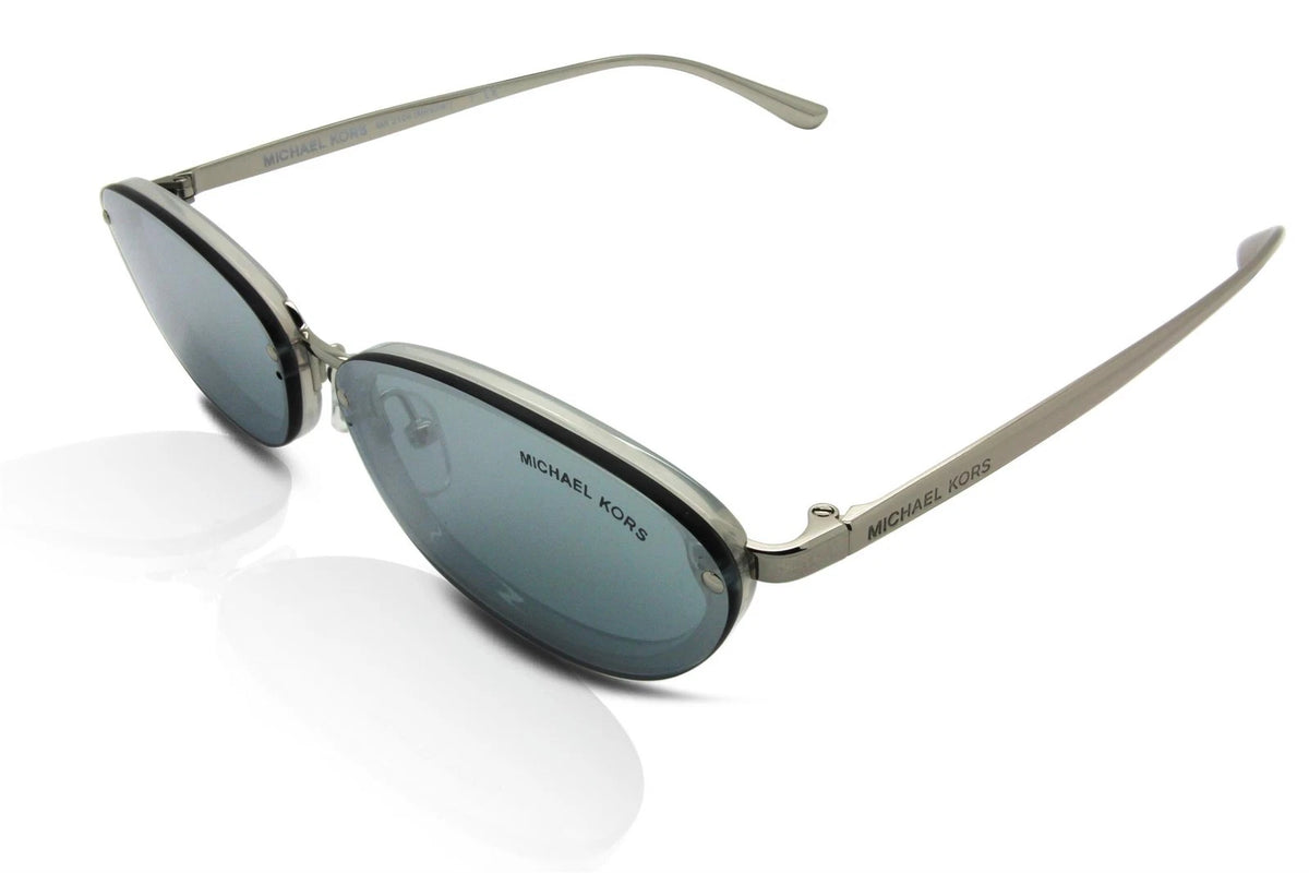 Michael Kors 0MK2104-39321U-62 Silver Round SUNGLASSES 62mm Sunglasses