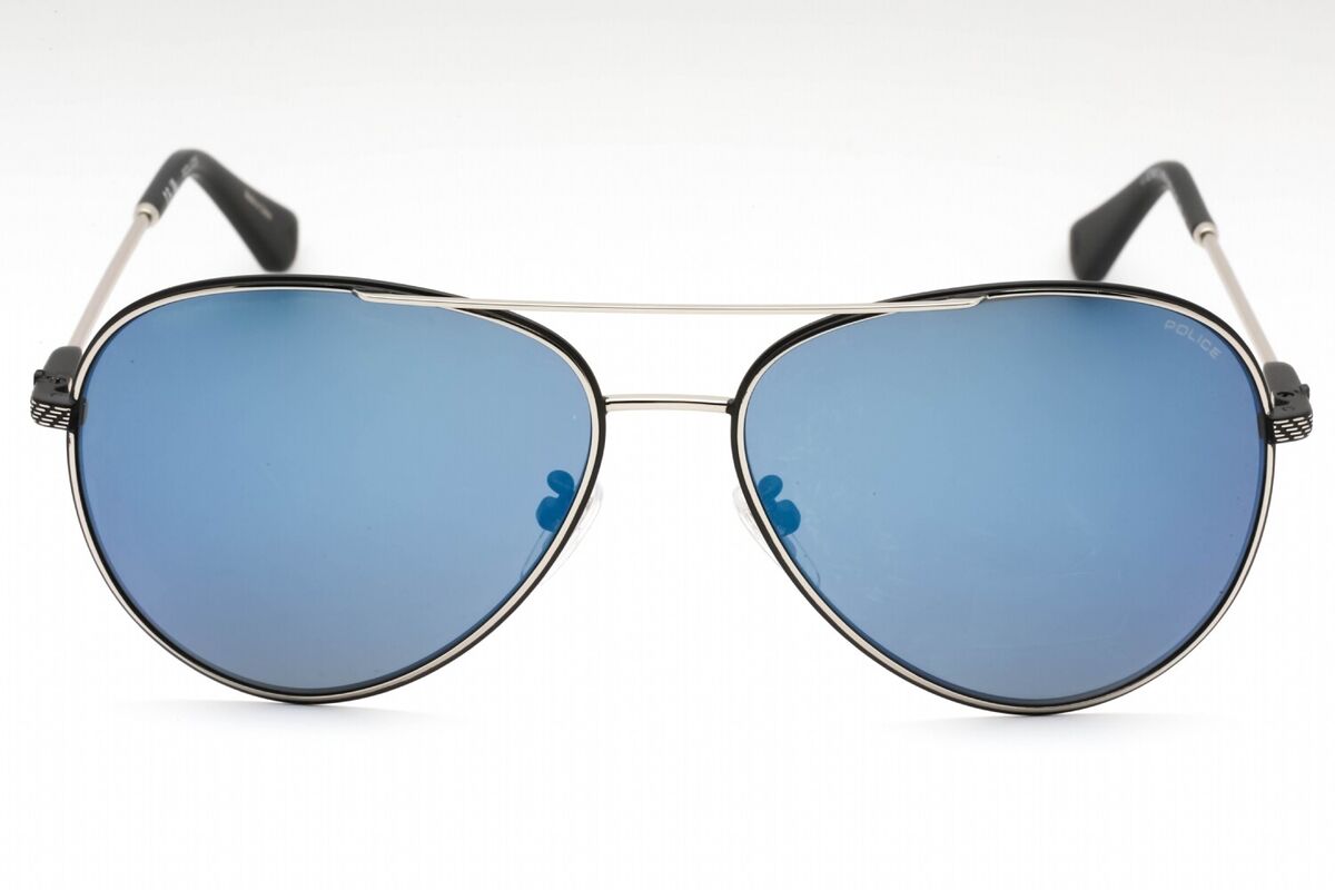 Police SPLL11-K07B 59mm New Sunglasses