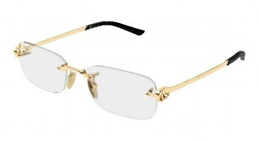 Gucci GG2231o-001 eyeglasses in gold frame with clear lenses