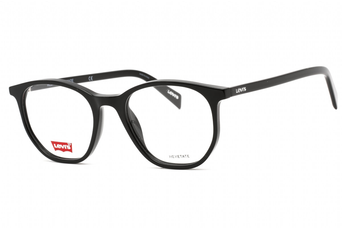 Levis LV 1002-0807 00 BLACK Round Eyeglasses 51mm