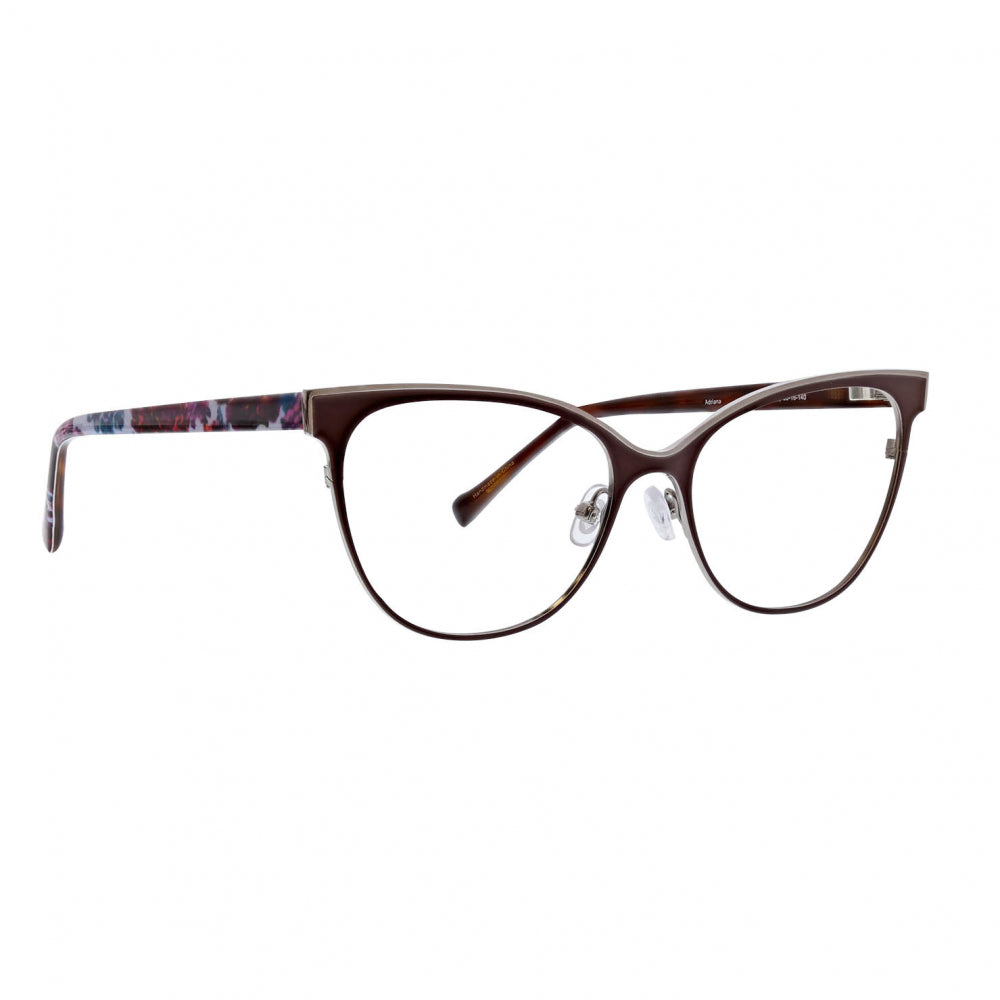 Vera Bradley Adriana Neon Blooms 5316 53mm New Eyeglasses