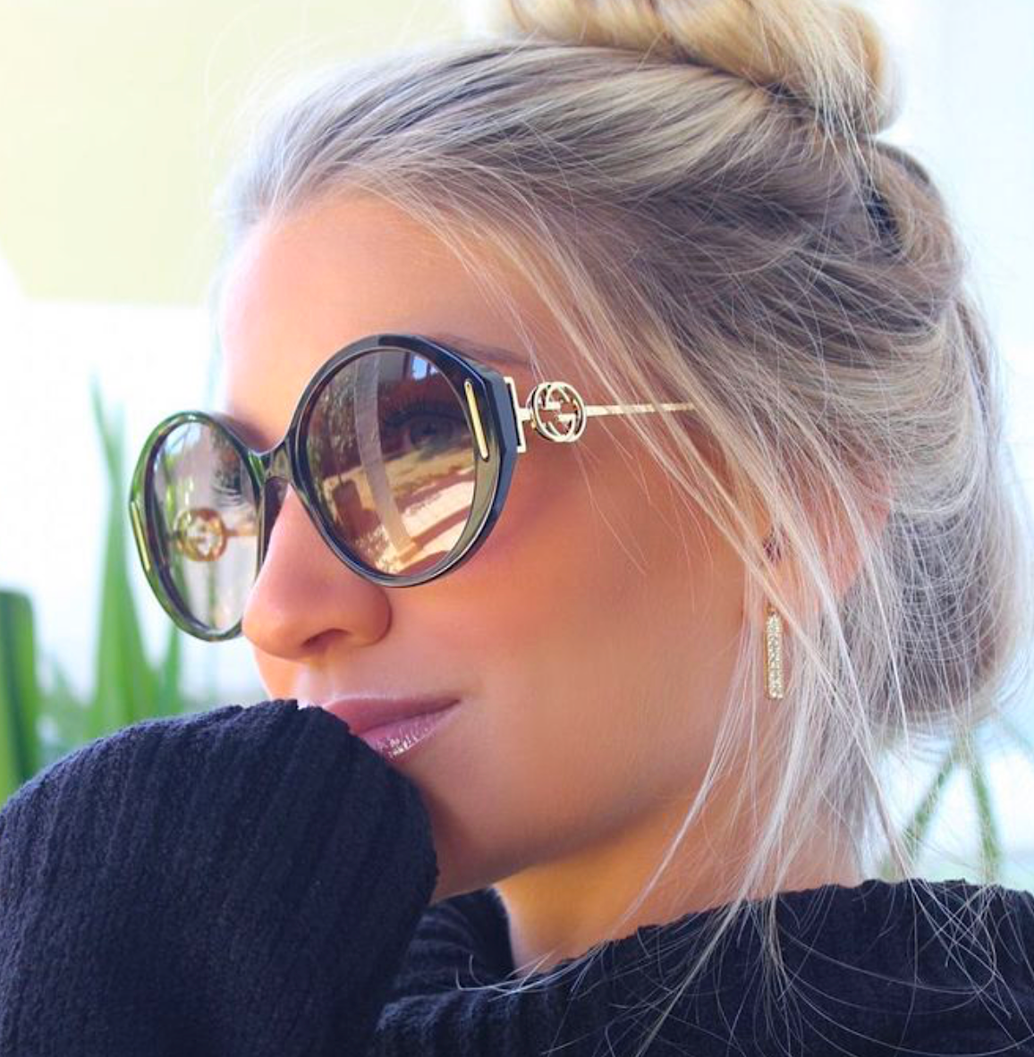 Gucci GG1202S-003 57 New Sunglasses
