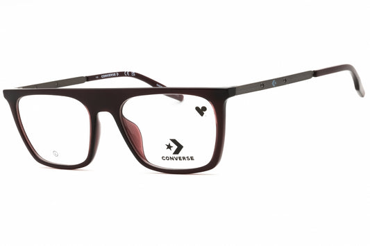 Converse CV8009-602 eyeglasses in crystal bloodstone frame with clear lenses