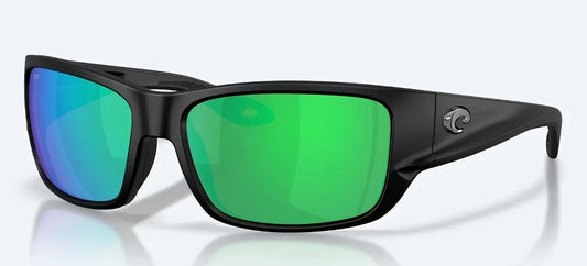 Costa del Mar 06S9132 913203 56 Matte Black Rectangle Sunglasses 0mm Sunglasses