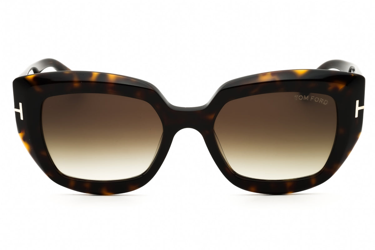Tom Ford FT1192-52B dark havana Cat eye Sunglasses 53mm Sunglasses