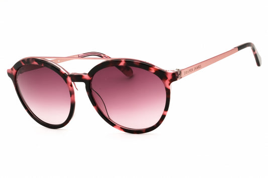Draper James DJ7016-651 BLUSH TORTOISE Round Sunglasses 54mm Sunglasses