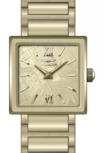 Invicta 50164 50164 Watch - Gold Dial Stainless Steel Band