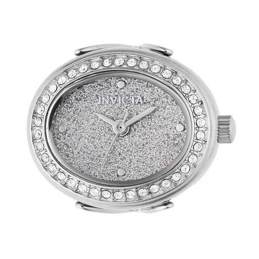 Invicta 49594 watch with silver dial and stainless steel band