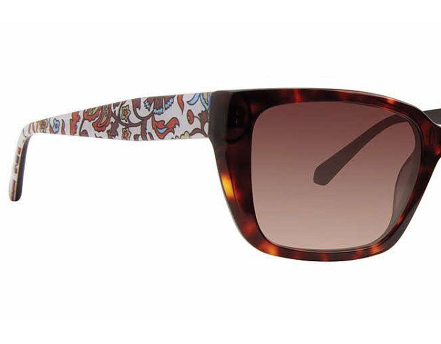 Vera Bradley WEKIVA MARRAKESH CINNAMON 54mm New Sunglasses