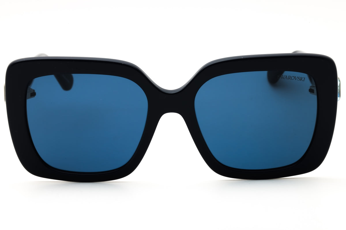 Swarovski SK6001-100455 Opal Blue Oversized Sunglasses 55mm Sunglasses