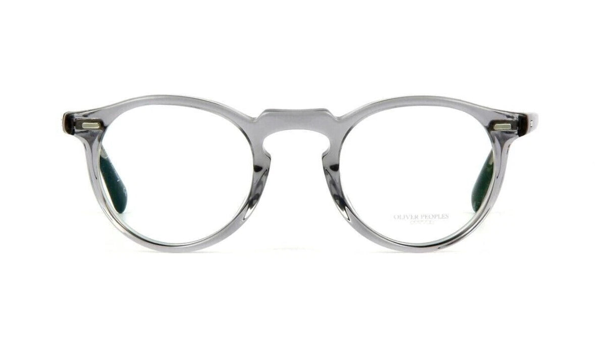 Oliver Peoples 0OV5186-1484-45 Workman Grey Ebonywood Cat Eye EYEGLASSES 0mm Eyeglasses