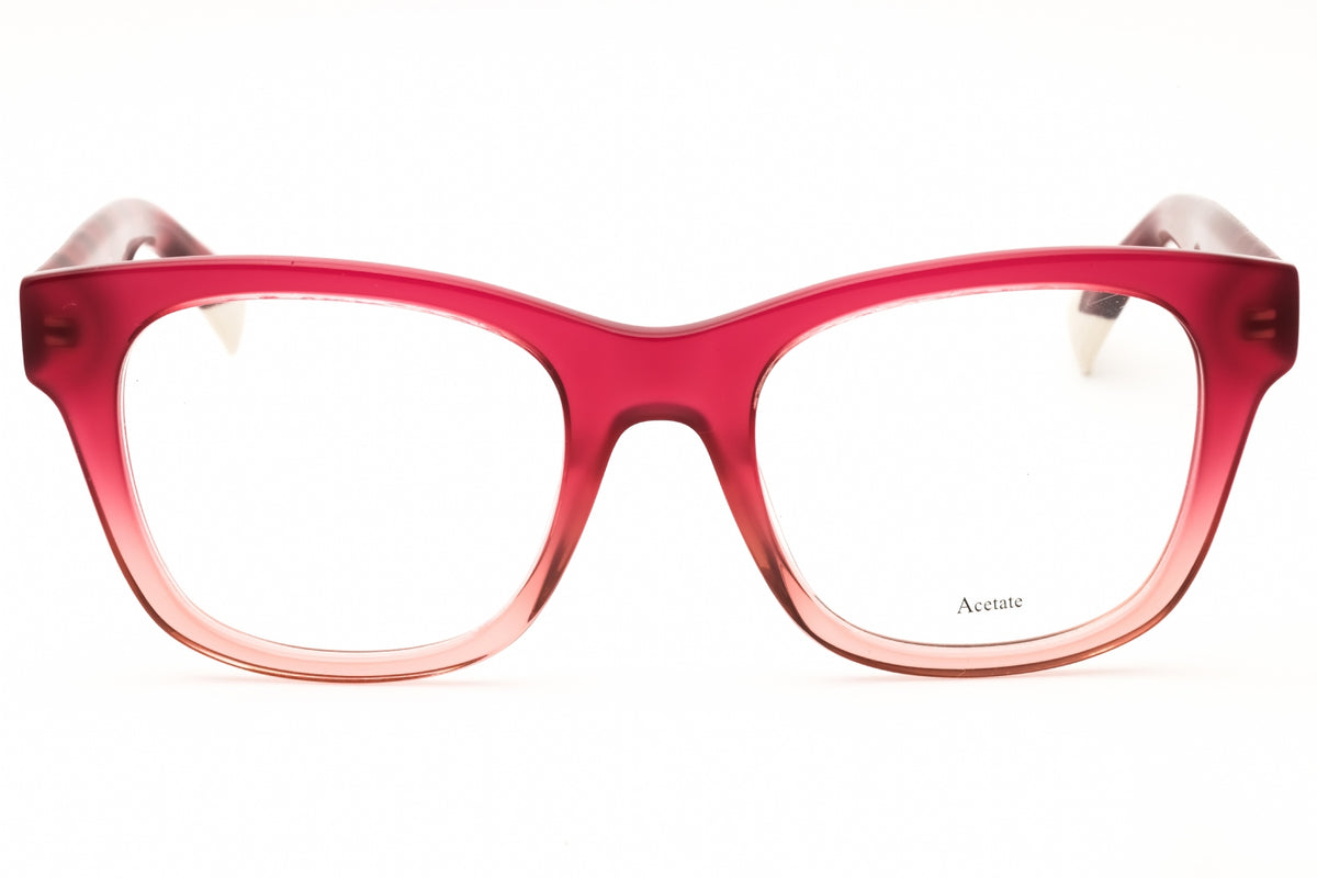 Missoni MIS 0104-08CQ 00 CHERRY Rectangular Eyeglasses 50mm Eyeglasses