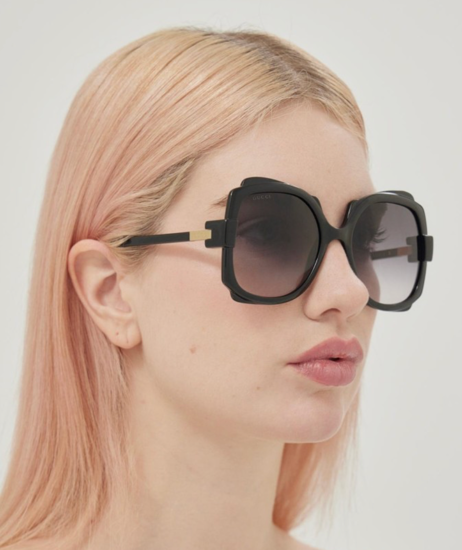 Gucci GG1431S-001 57 New Sunglasses