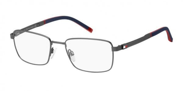 Tommy Hilfiger TH1946-R80-54 Matte Dark Ruthenium Rectangle Eyeglasses 54mm Eyeglasses