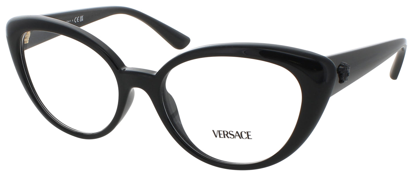 Versace 0VE3349U-GB1-53 0mm New Eyeglasses