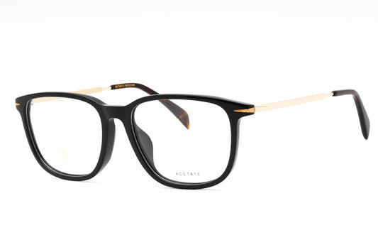 David Beckham DB 7074/F-02M2 00 Gold Rectangle Eyeglasses 55mm