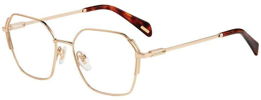 Police VPLF25-0300-53 Gold  Eyeglasses 53mm