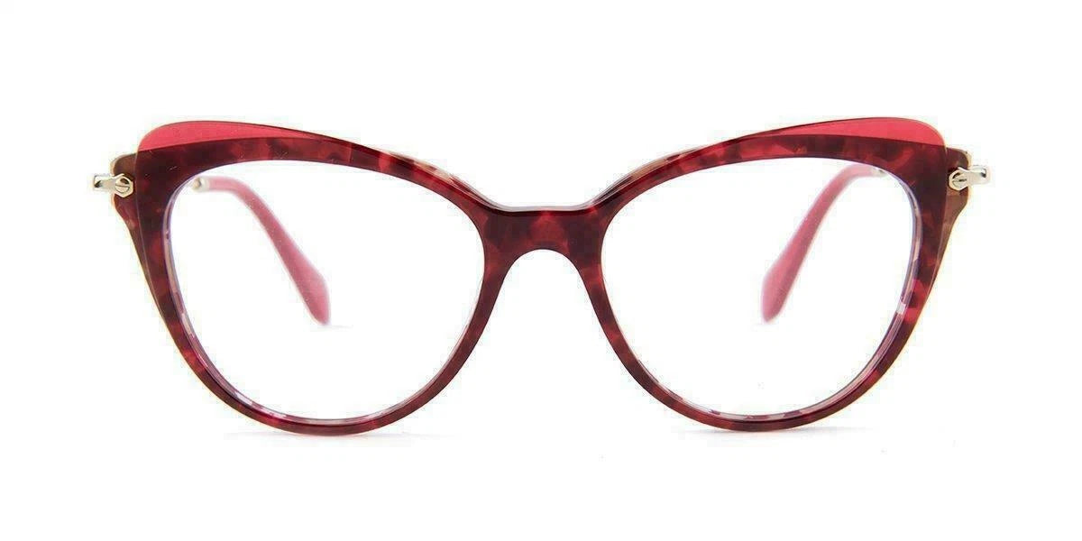 Miu Miu 0MU01QV-1101O1-50 Tortoise Cat Eye EYEGLASSES 52mm Eyeglasses