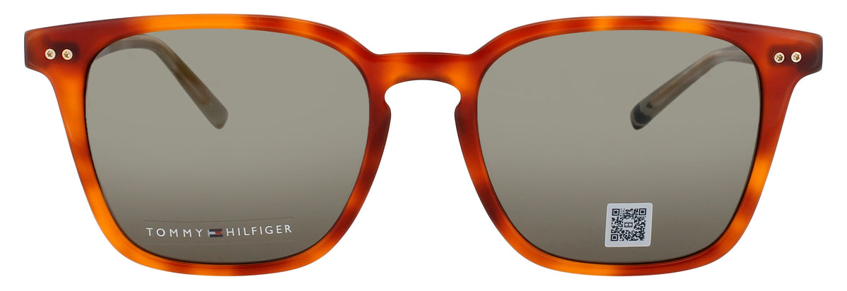 Tommy Hilfiger TH-2158/S-0UC/IR RED HAVANA  Men's Sunglasses 52mm