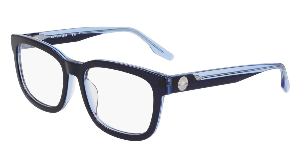 Converse CV5117 414 Blue Rectangle Eyeglasses 52mm Eyeglasses