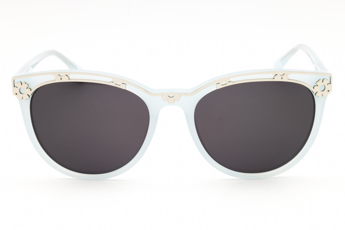 Draper James DJ7041-416 MILKY BLUE Round Sunglasses 55mm Sunglasses