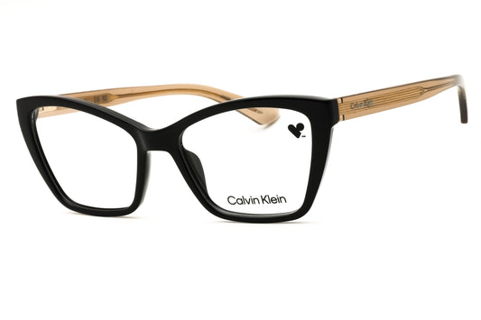 Calvin Klein CK24523N-001 BLACK Cat eye Eyeglasses 52mm