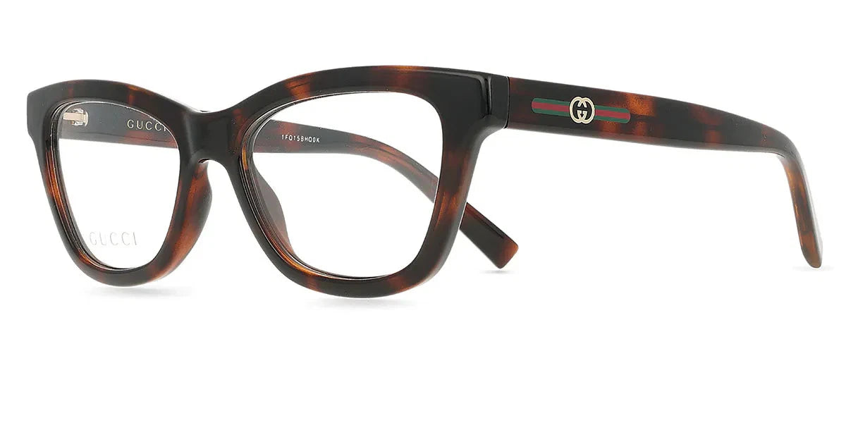 Gucci GG1983O-004 Havana Cat Eye Eyeglasses 52mm Eyeglasses