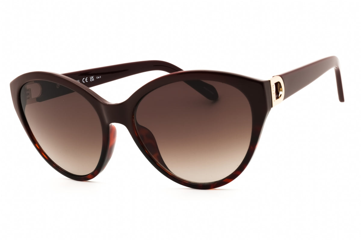 Fossil FOS 2146/G/S-JMJ RASPBERRY Cat eye Sunglasses 58mm Sunglasses