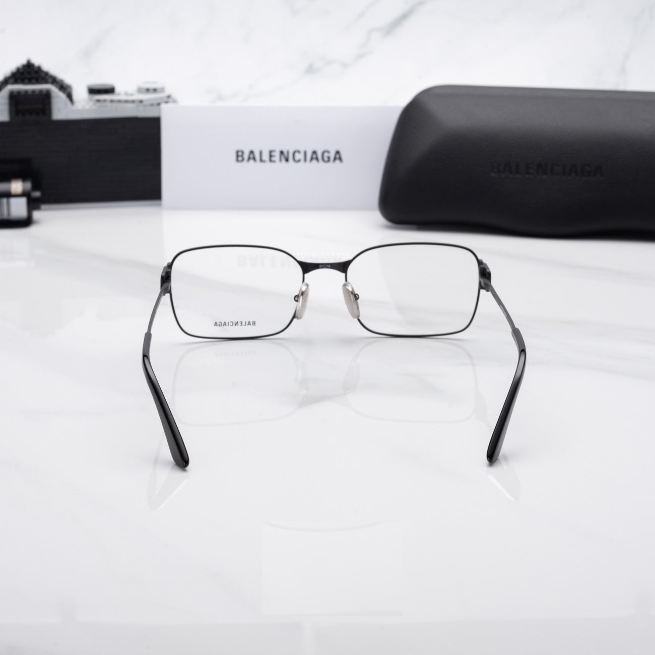 Balenciaga BB0340o-001 57mm New Eyeglasses