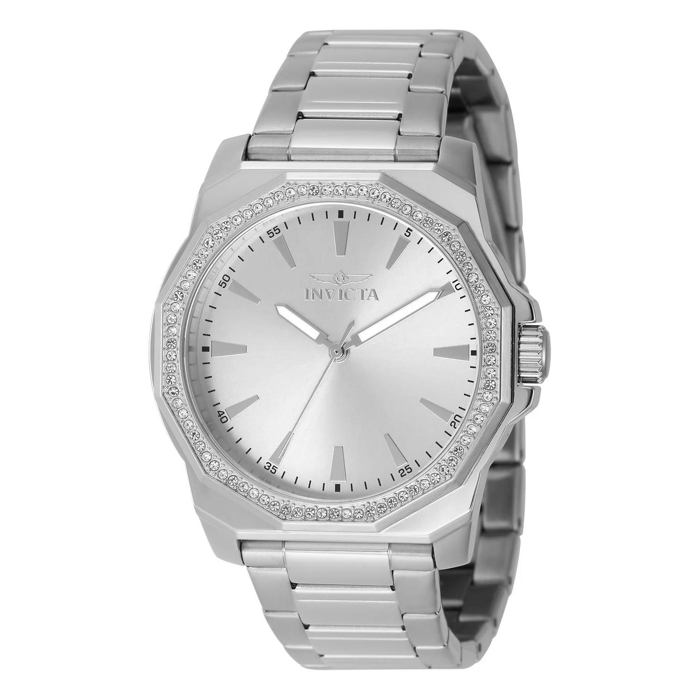 Invicta 49104 49104 Watch - Silver Dial Stainless Steel Band