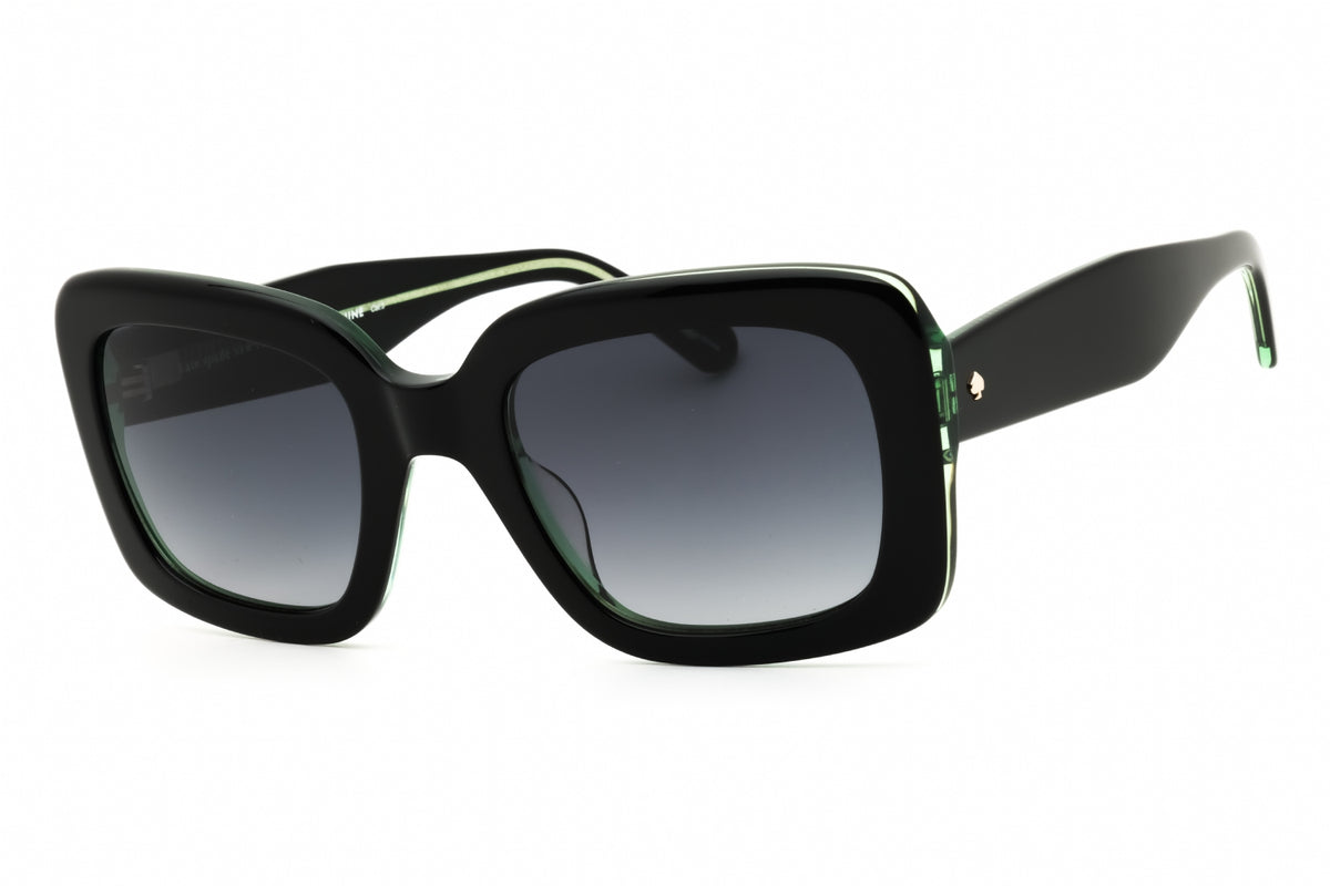 Kate Spade BELLAMY/S/US-0807 9O BLACK Oversized Sunglasses 52mm Sunglasses