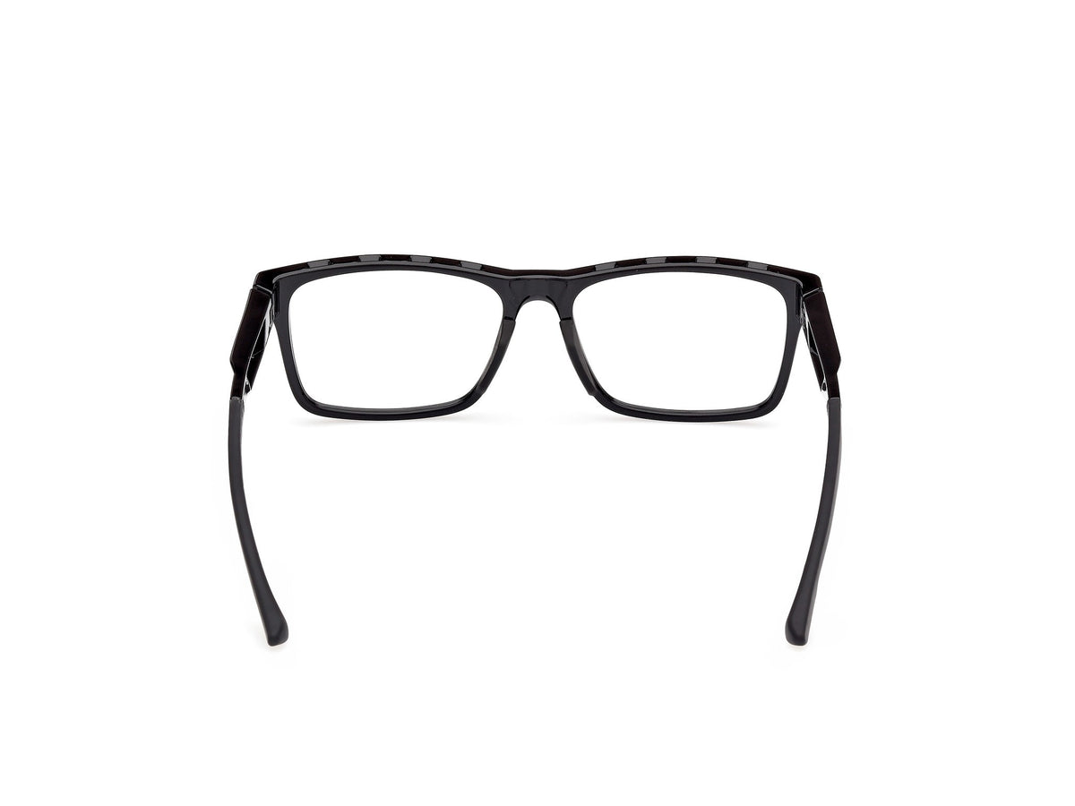 Adidas SP5089-H-001-55 Black Rectangle Eyeglasses 55mm Eyeglasses