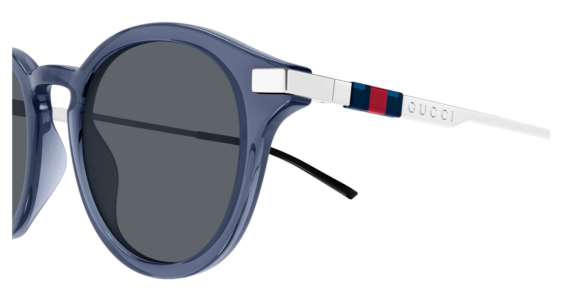 Gucci GG1890S-004 sunglasses in grey frame with grey lenses