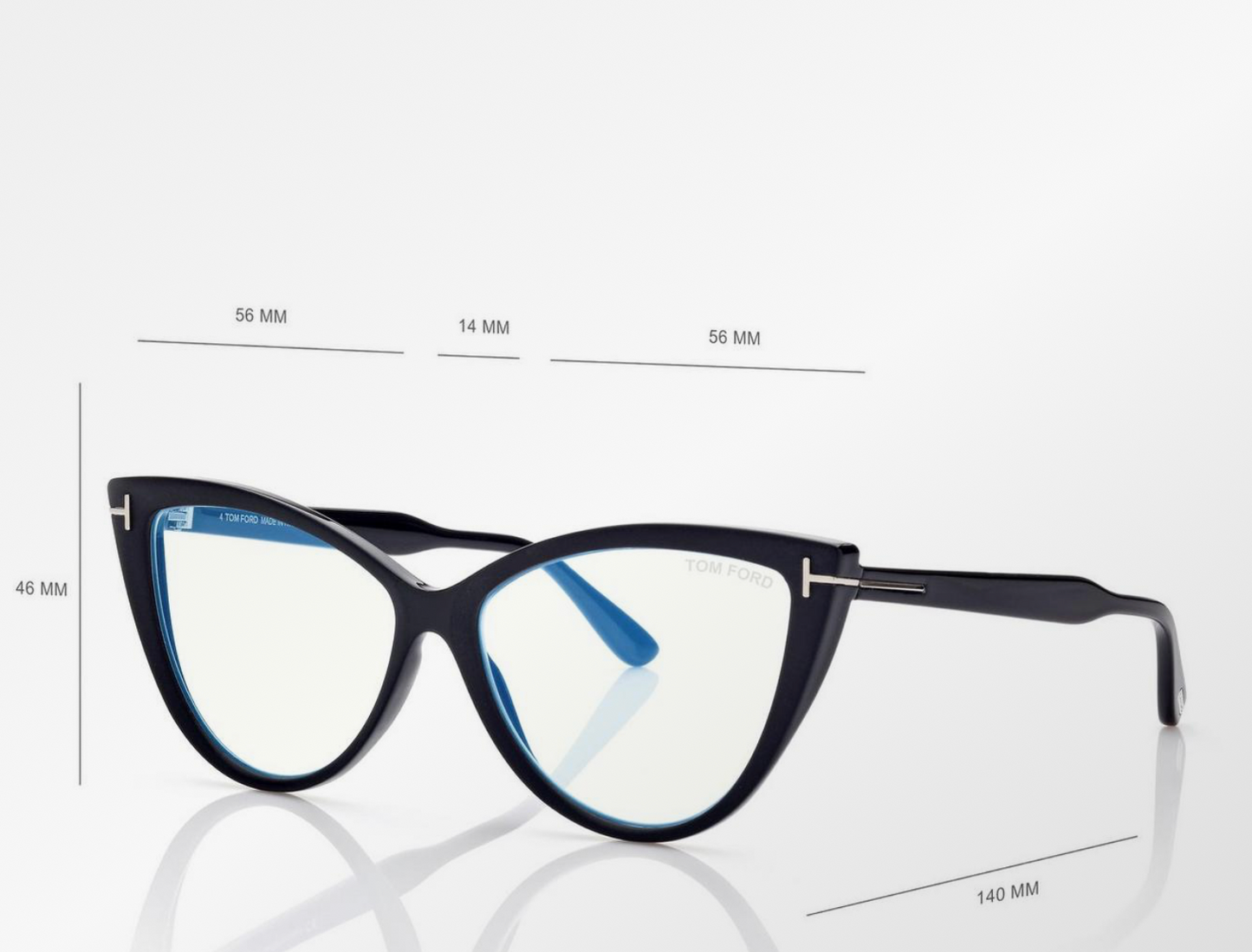 Tom Ford FT5729-B-001 56mm New Eyeglasses