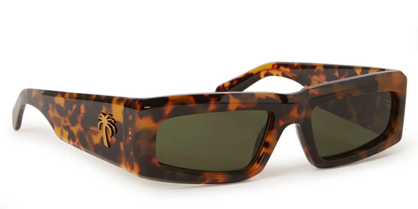 Palm Angels PERI055S24PLA0016055 58mm New Sunglasses