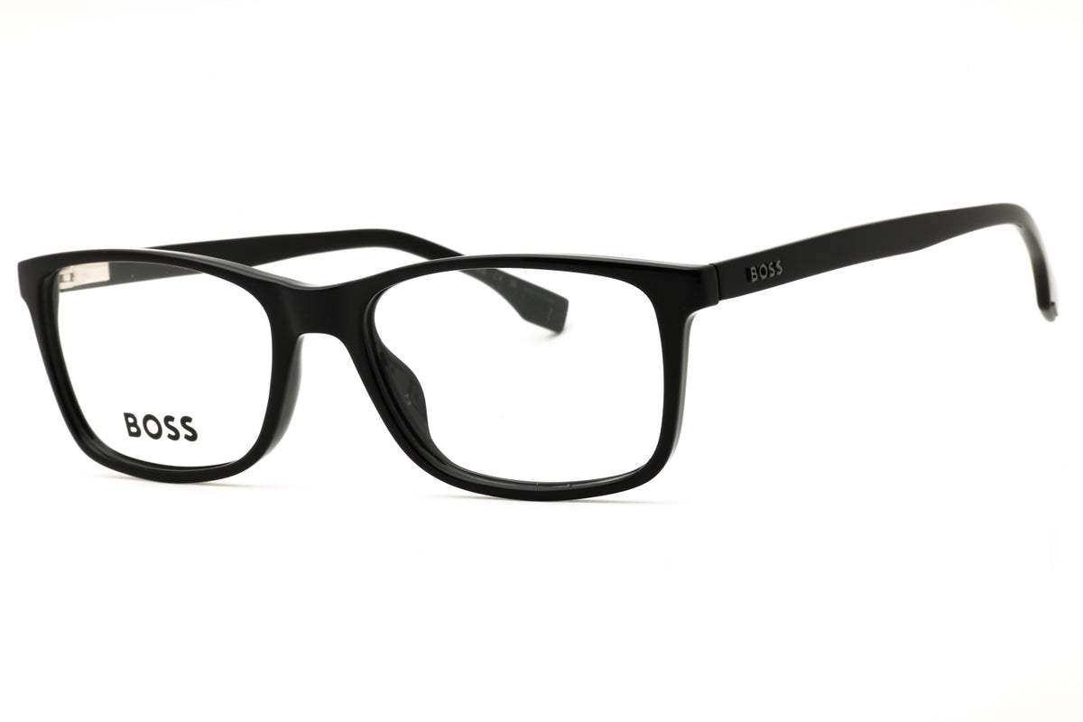 Hugo Boss BOSS 1570-0807 00 Black Rectangular Eyeglasses 54mm Eyeglasses