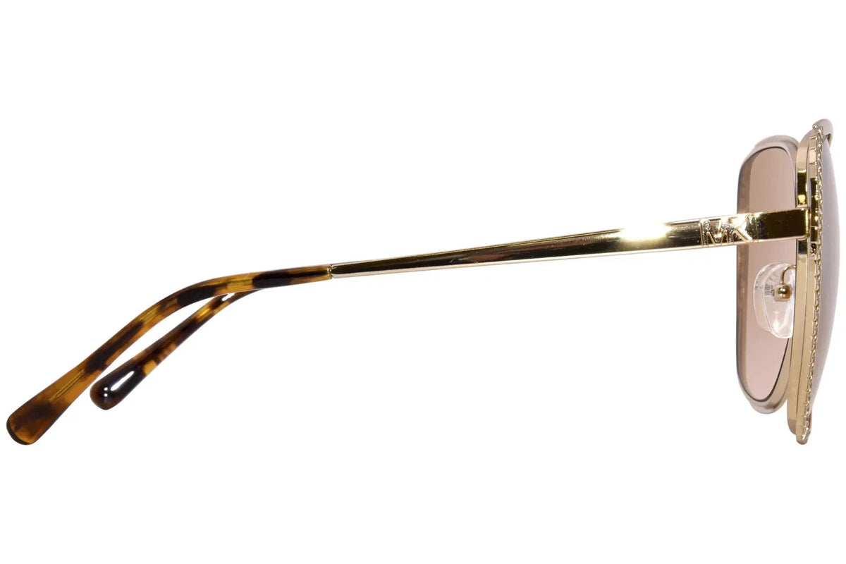 Michael Kors 0MK1090-10148Z-59 Light Gold Full Rim SUNGLASSES 0mm Sunglasses