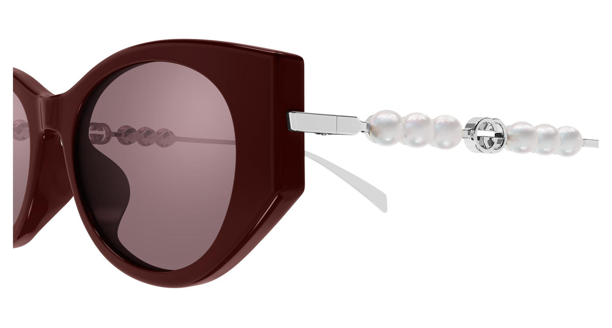 Gucci GG1970SA-004 sunglasses in pink frame with red lenses