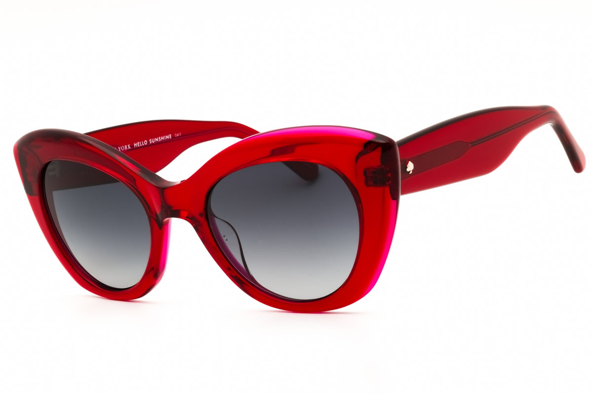 Kate Spade KS DOMINICA/S-08CQ 9O CHERRY Cat eye Sunglasses 49mm Sunglasses