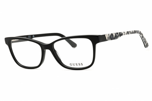 Guess GU2943-001 eyeglasses in shiny black frame with clear lenses