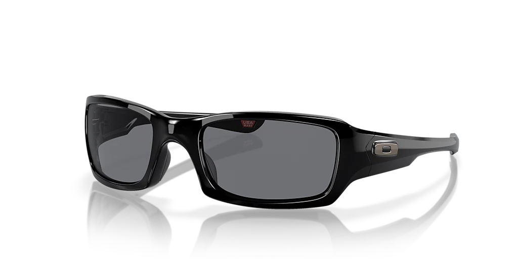 Oakley OO9238-0454 Polished  Black Rectangle Sunglasses 0mm Sunglasses