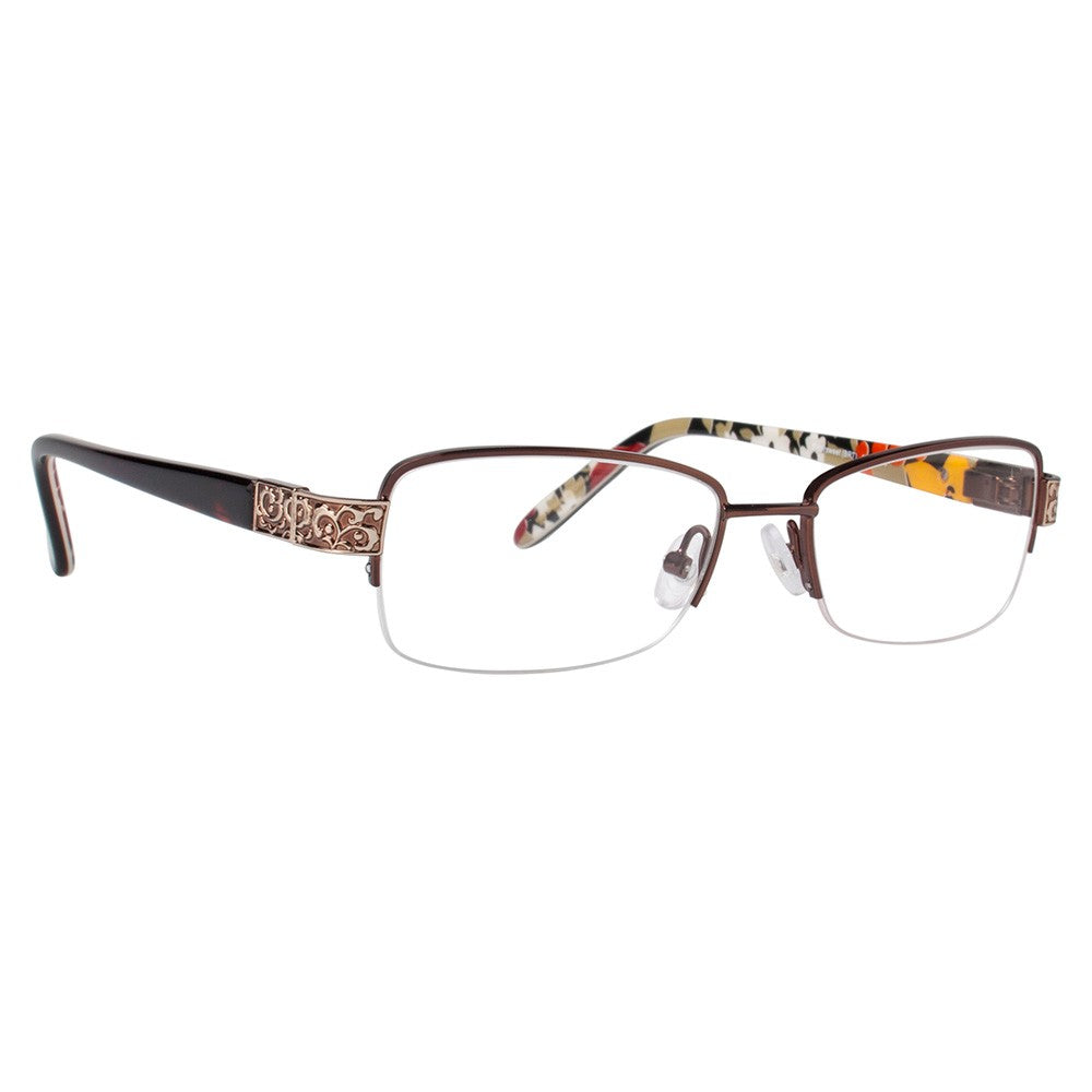 Vera Bradley Lydia Bittersweet 4916 49mm New Eyeglasses