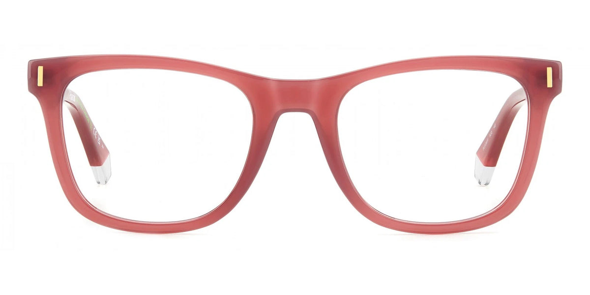 Polaroid PLDD511-8CQ-51 Cherry Rectangle Eyeglasses 51mm Eyeglasses