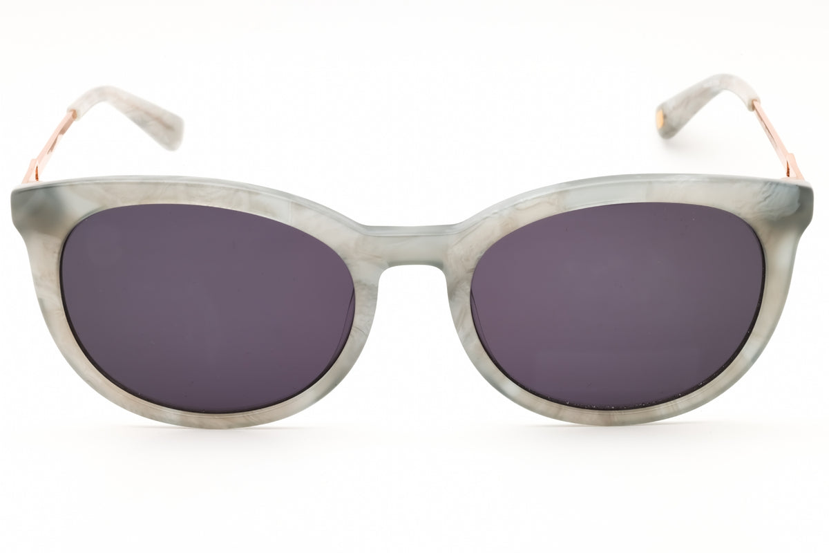 Anne Klein AK7097-020 GREY MARBLE Oval Sunglasses 54mm Sunglasses