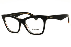 Burberry 0BE2416-4121 Black Cat Eye Eyeglasses 52mm