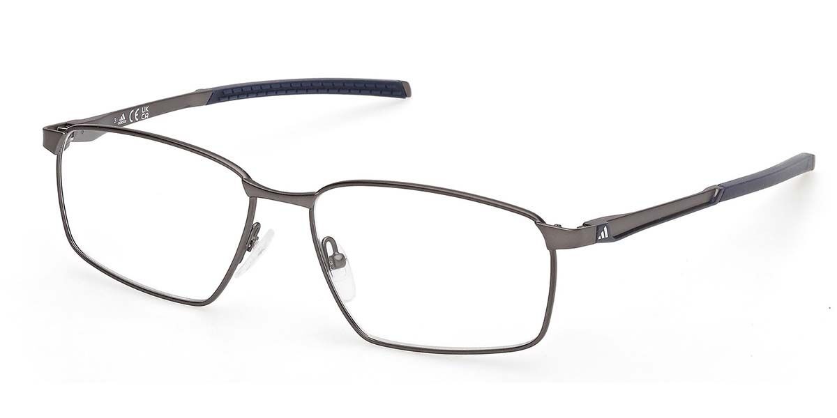 Adidas SP5094-009-57 Brown Rectangle Eyeglasses 57mm Eyeglasses