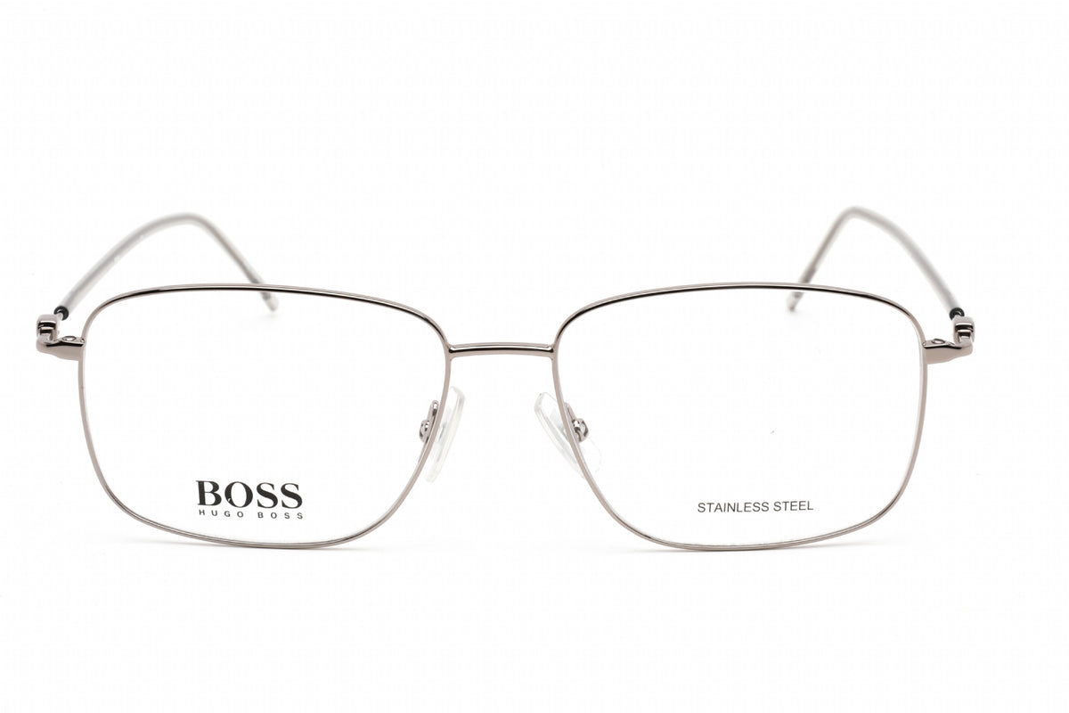 Hugo Boss BOSS 1312-06LB 00 Silver Rectangle Eyeglasses 57mm