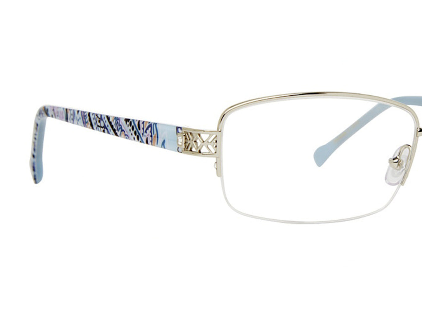 Vera Bradley DIANE SOFT SKY PAISLEY 55mm New Eyeglasses