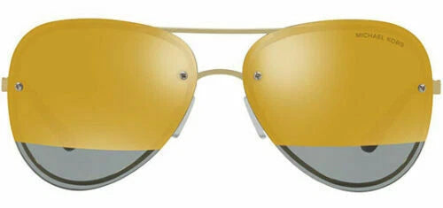 Michael Kors 0MK1026-11681Z-59 Gold Full Rim SUNGLASSES 59mm Sunglasses