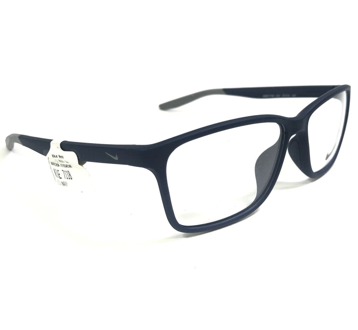 Nike NK7118 413 Gray Square Eyeglasses 57mm Eyeglasses